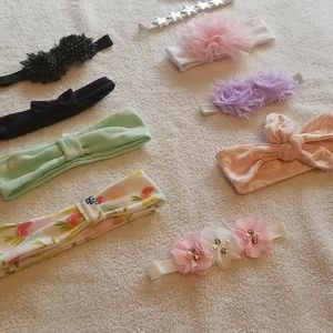 Free w/ $15+ purchase Infant headbands Lot